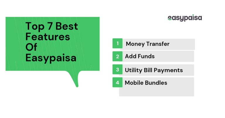 Top 7 Best Features Of Easypaisa Account