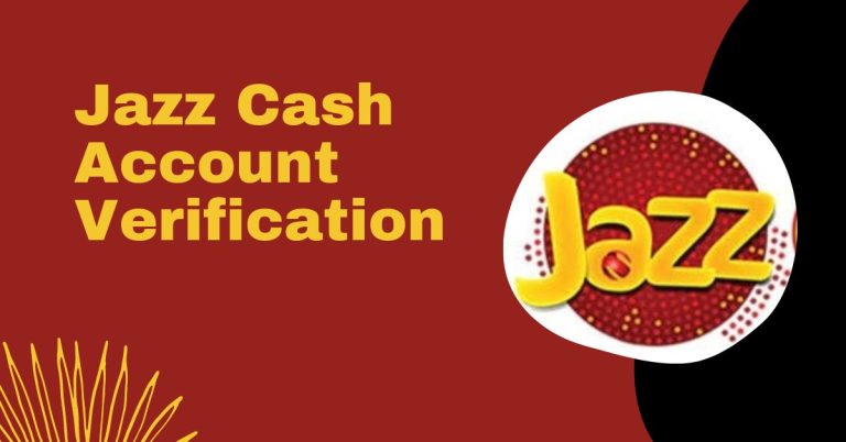 Jazz cash account verification online (2023)