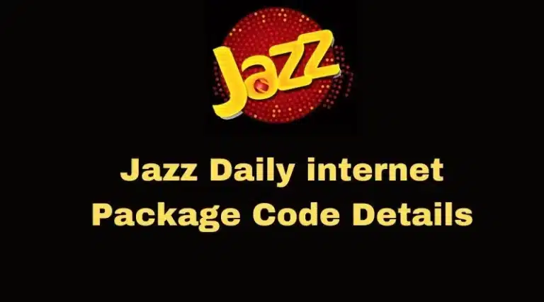 Jazz Daily Internet Package code Details