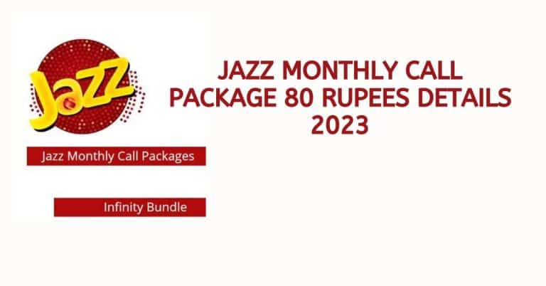 Jazz Monthly Call Package 1000 Minutes Code 2023 | Rs 85