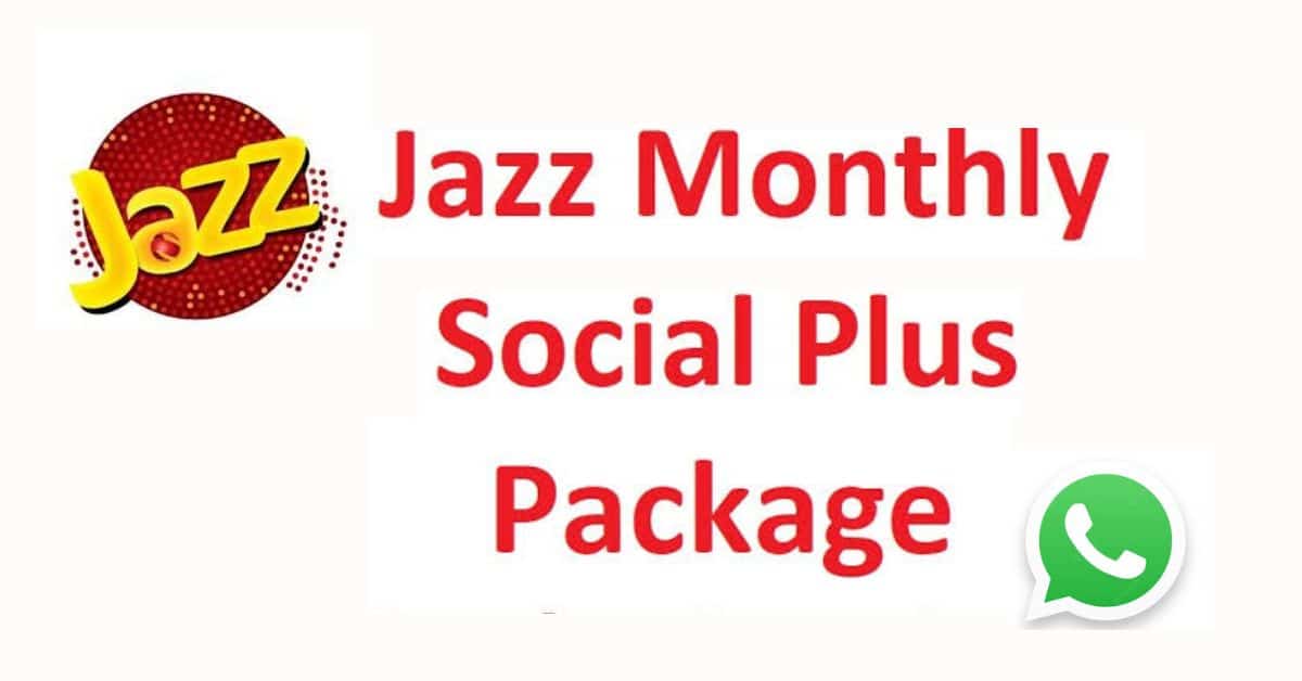 Jazz Social Package Monthly code