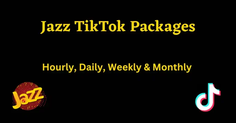 Jazz TikTok Packages 2023 Hourly, Daily & Monthly