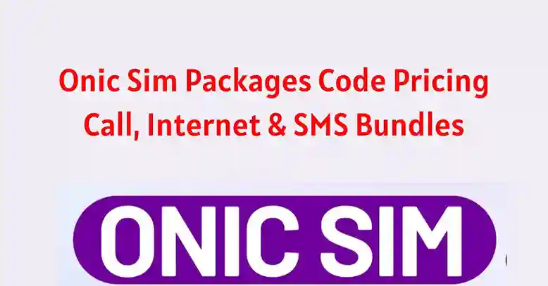 Onic Sim Packages Code