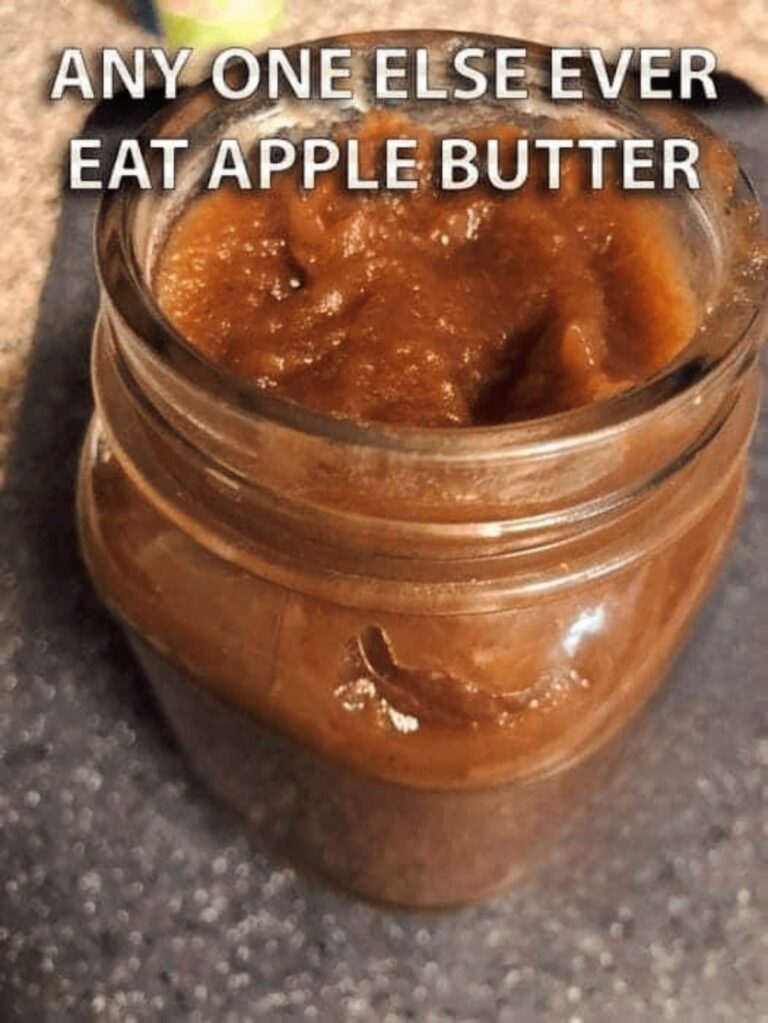 Butter from apples