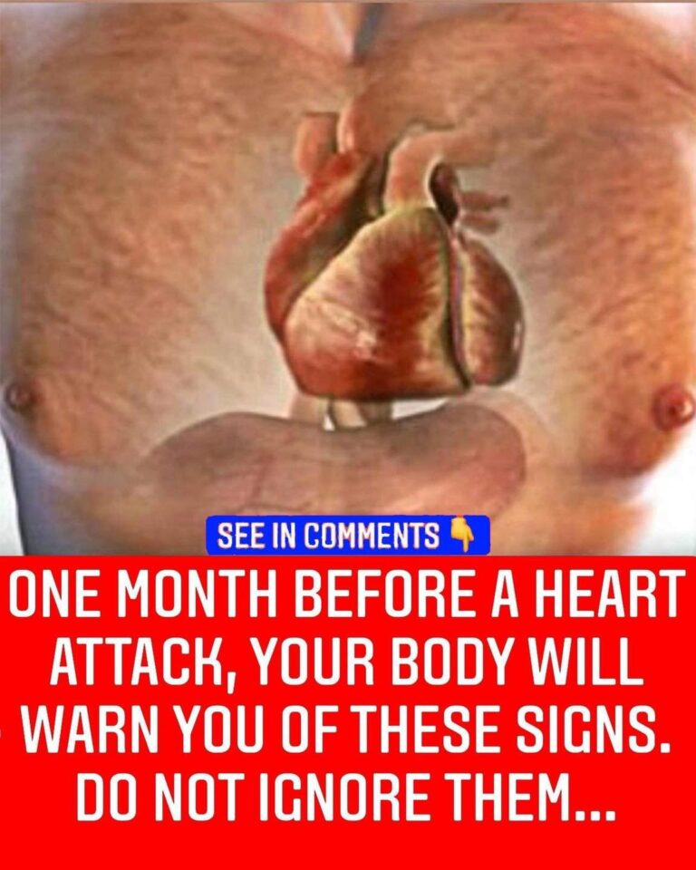 A Month Before Heart Attack – These Signs Will Warn You Of A Heart Attack