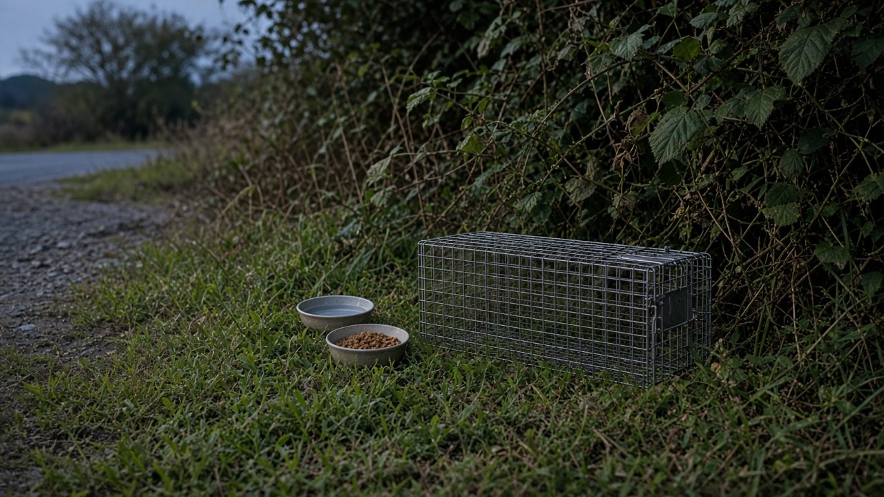 Food, water and a borrowed trap