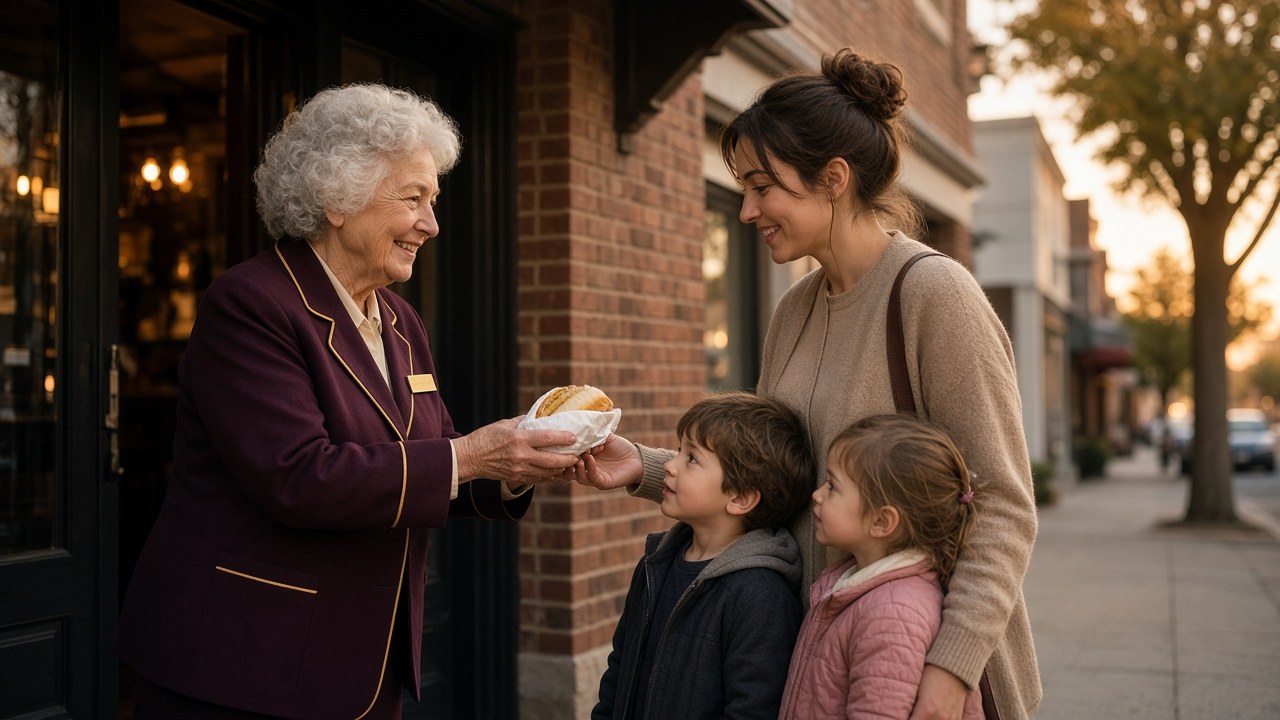 A woman who was already a giver