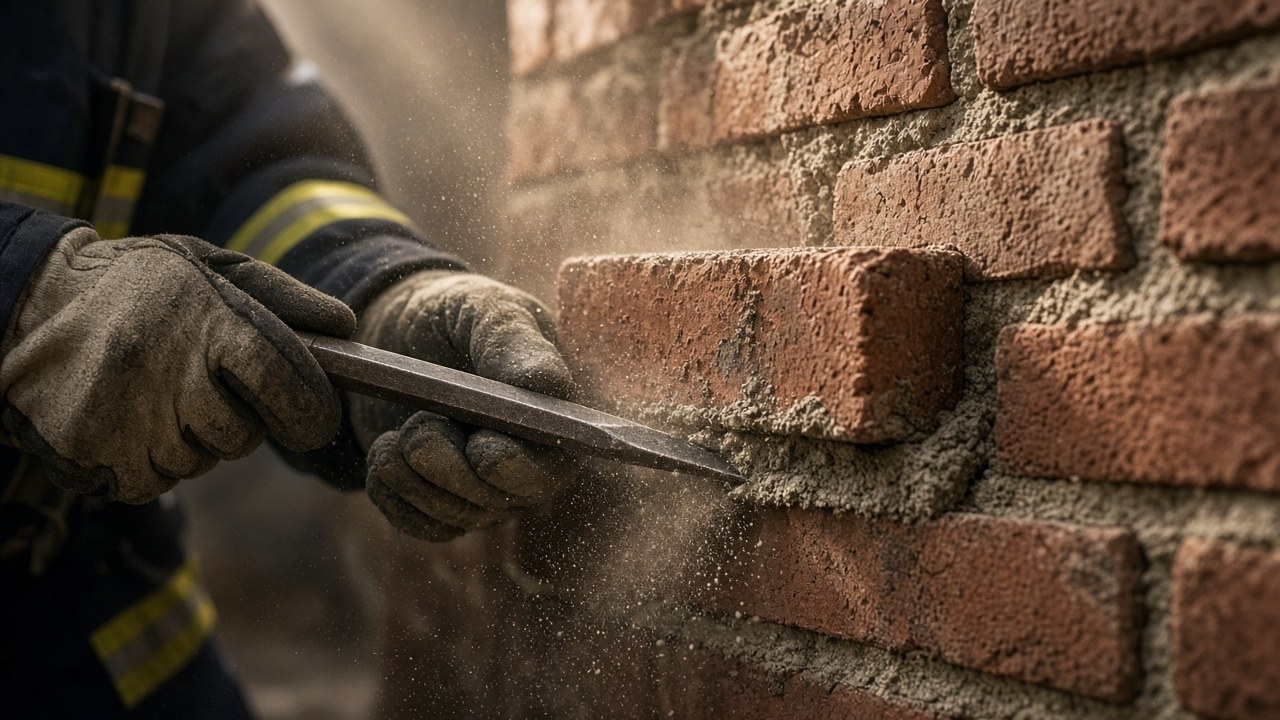 Opening the wall one brick at a time