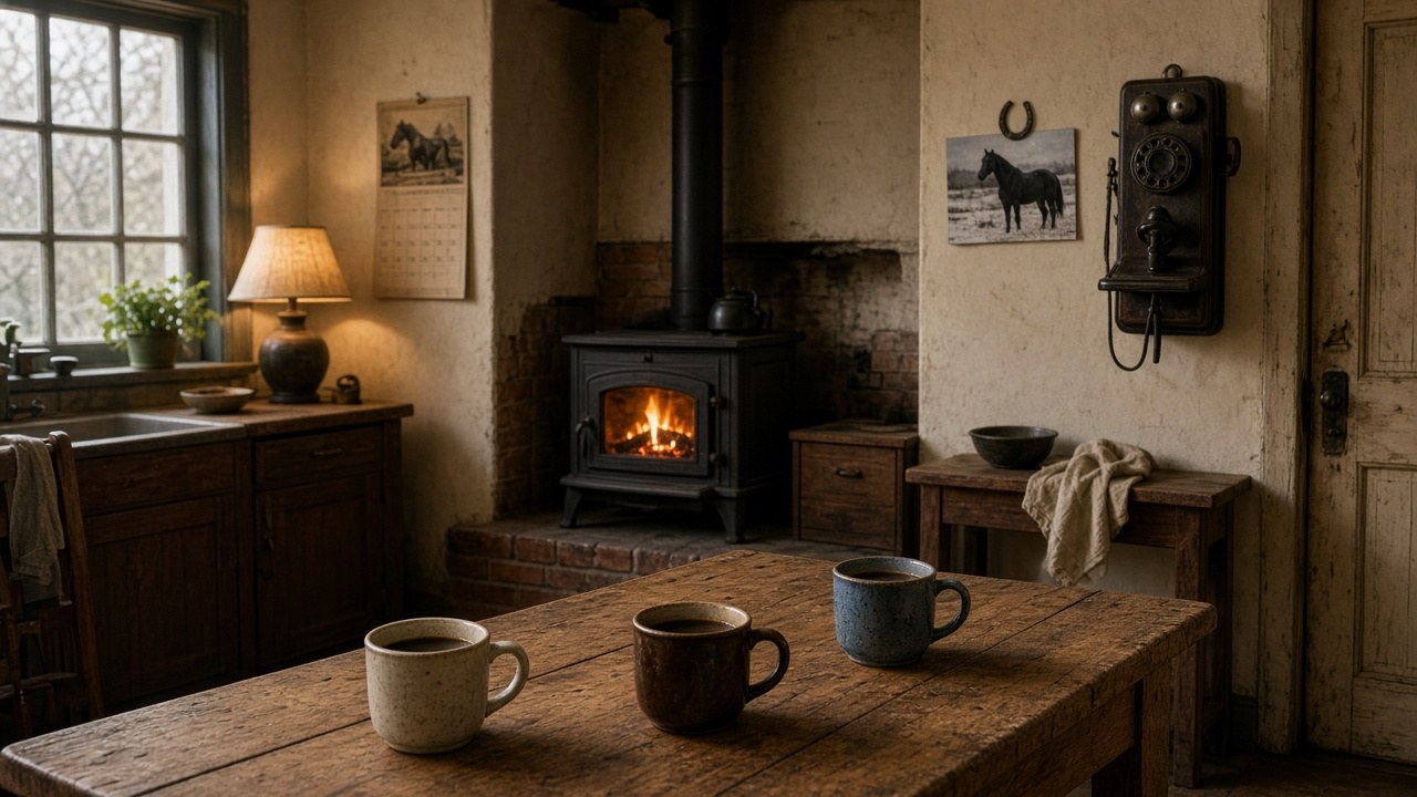 The Kettering kitchen untouched for eleven years