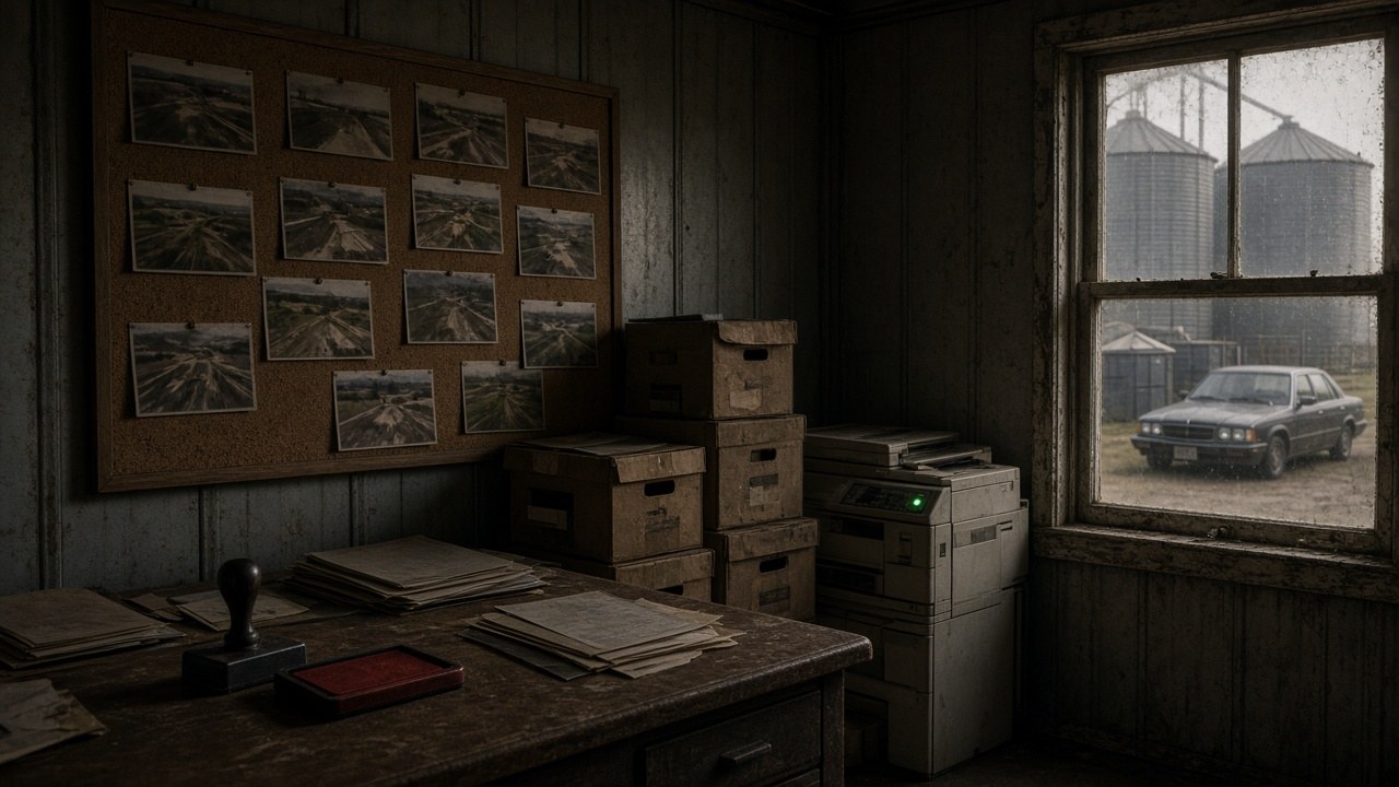 What was waiting in the scale house