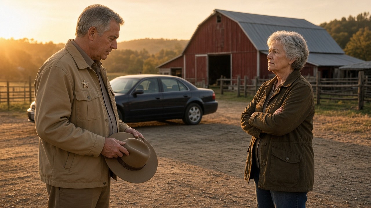 June confronts Sheriff Cole Pruitt