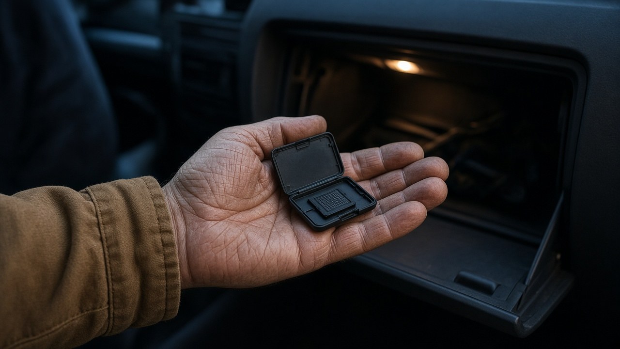 What was in the glovebox
