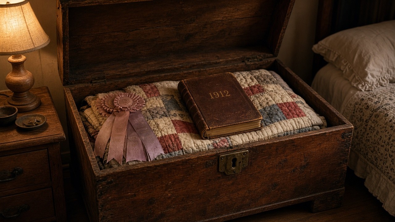 Grandma's cedar chest and her 1998 diary