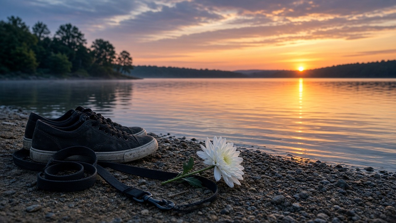 Remembering Aden Perry by the water