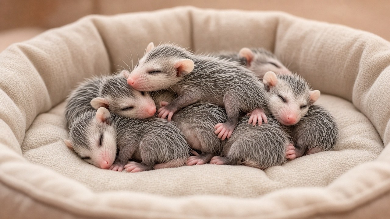Six tiny survivors