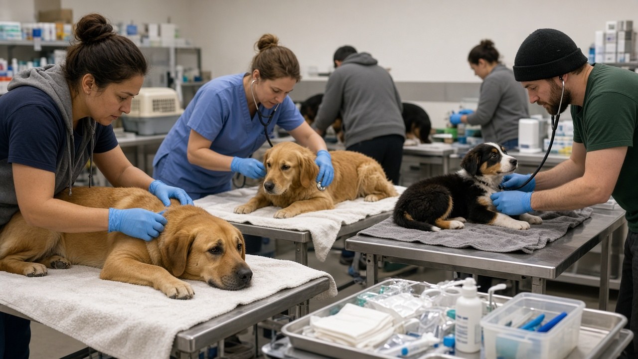 Overnight triage at the rescue