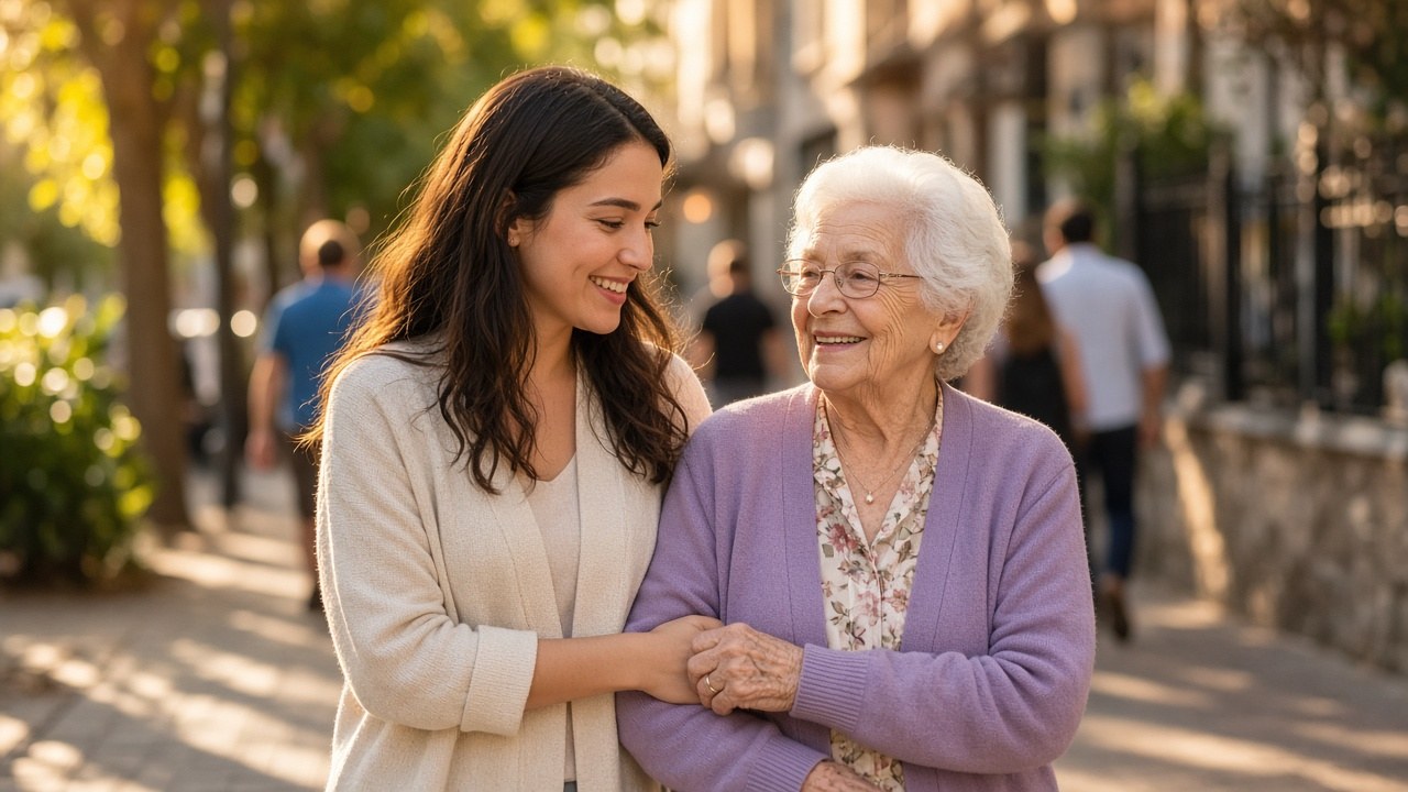 Denise and Mary, friends who became family