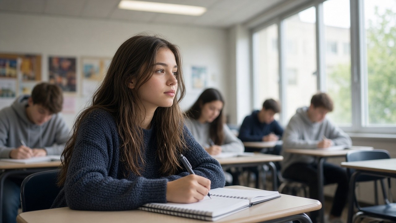 A high school student remembering her unsung hero during an English assignment
