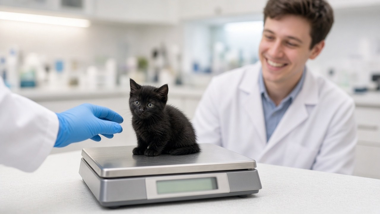 Six weeks old and 1.2 pounds