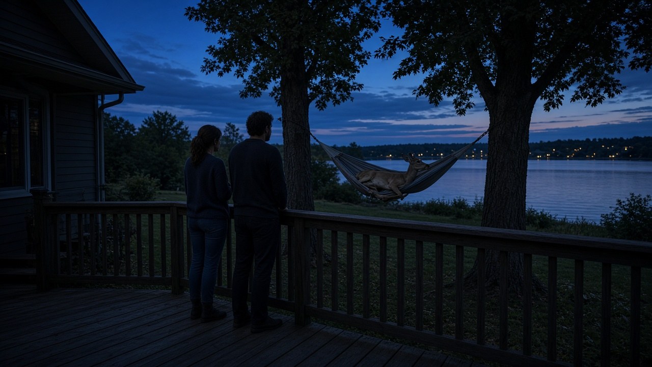 Watching and waiting from the deck